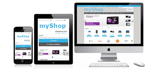 Online shop design