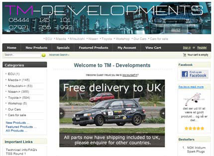 tm developments in Harlow